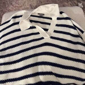 Striped Knit Sweater